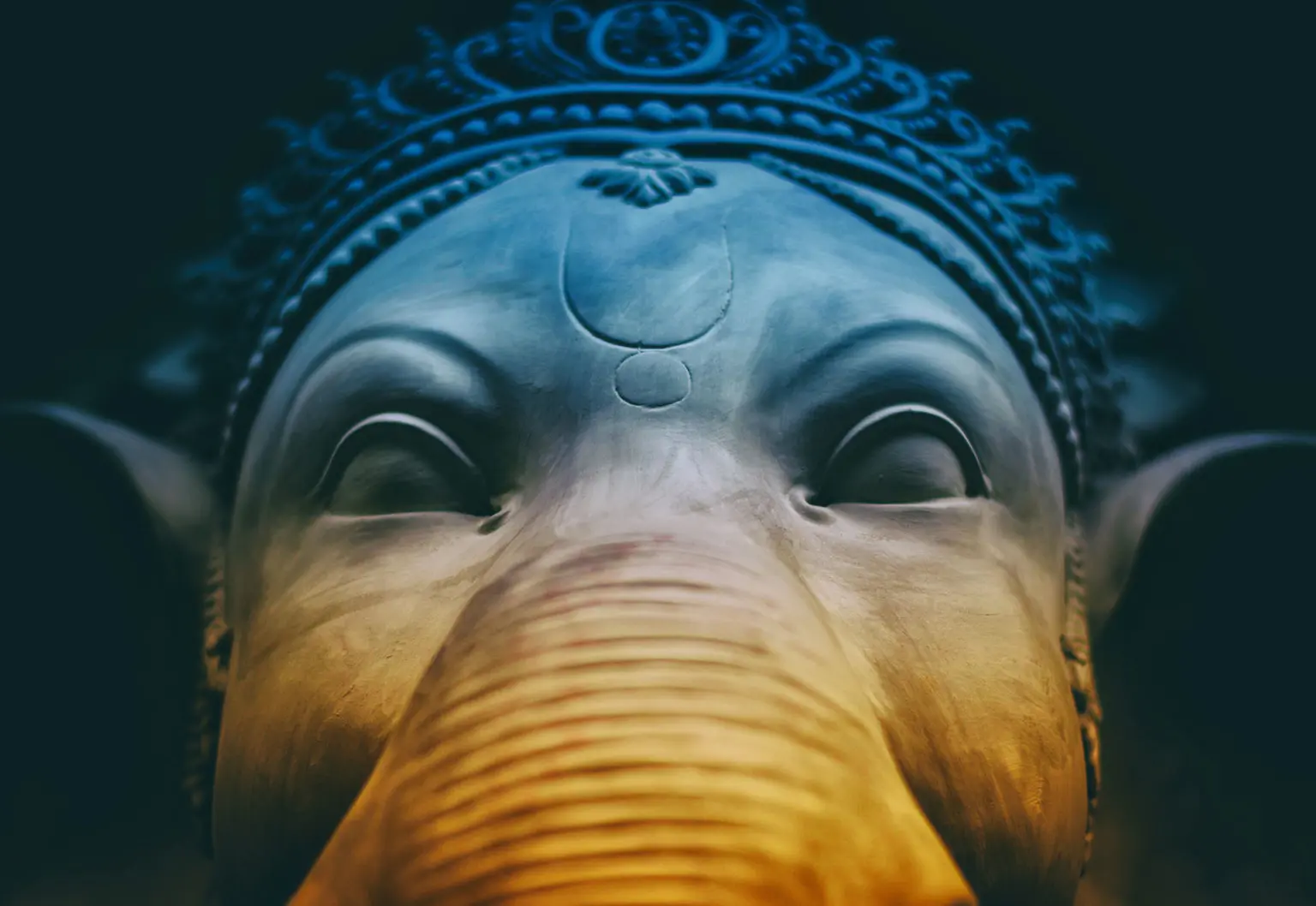 Ganesha und der Mond