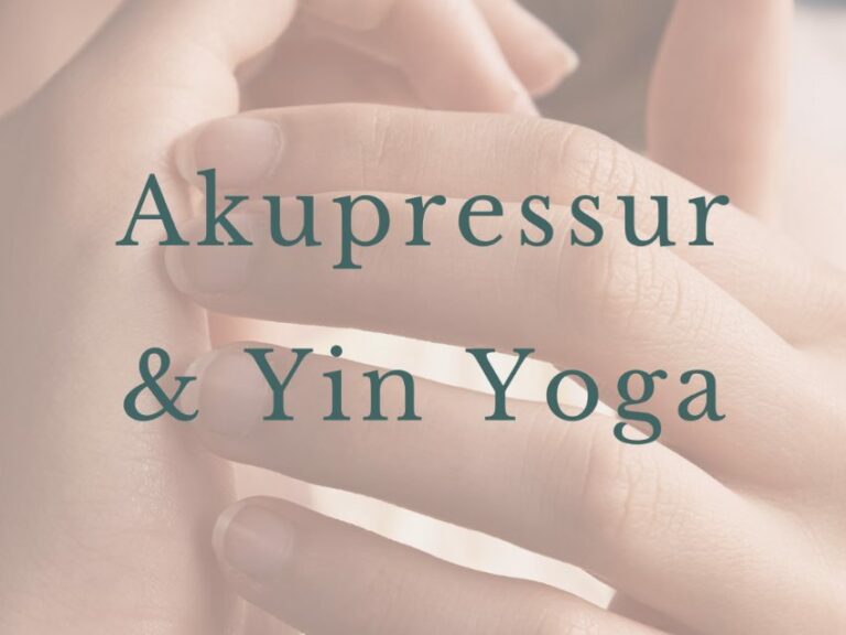 Akupressur & Yin Yoga